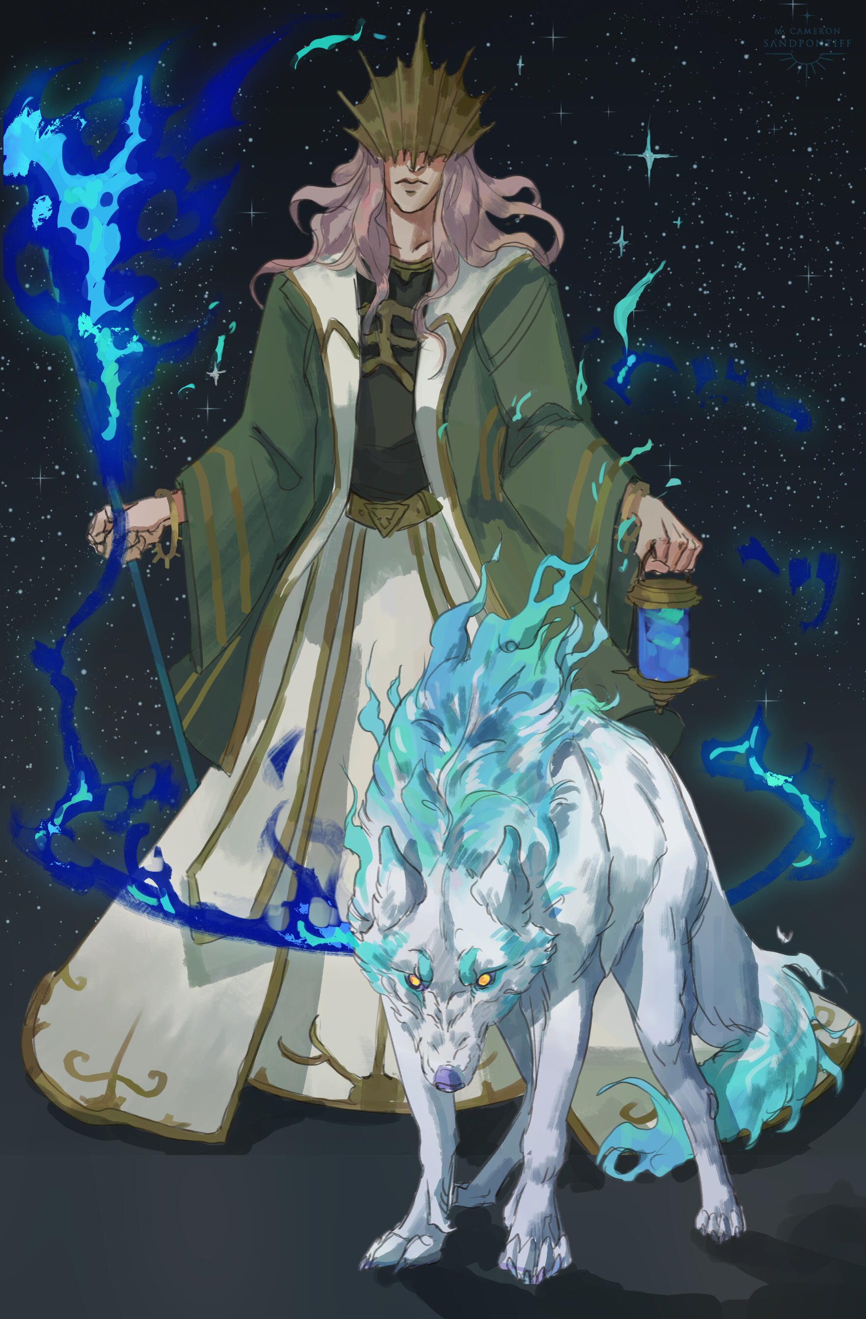 Aelfric and Direwolf